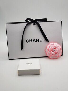 CHANEL Gift Bag with Camelia